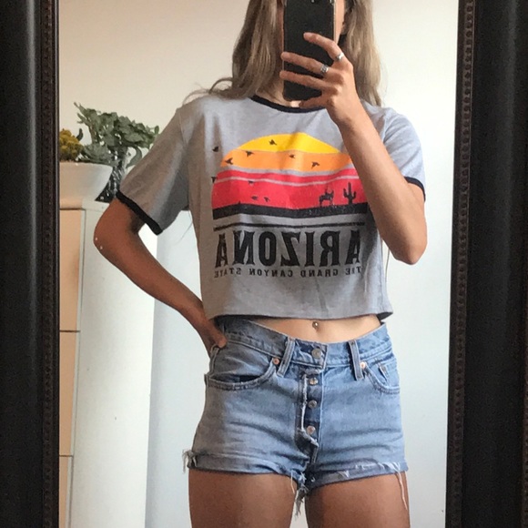 Urban Outfitters Tops - Arizona cropped tee